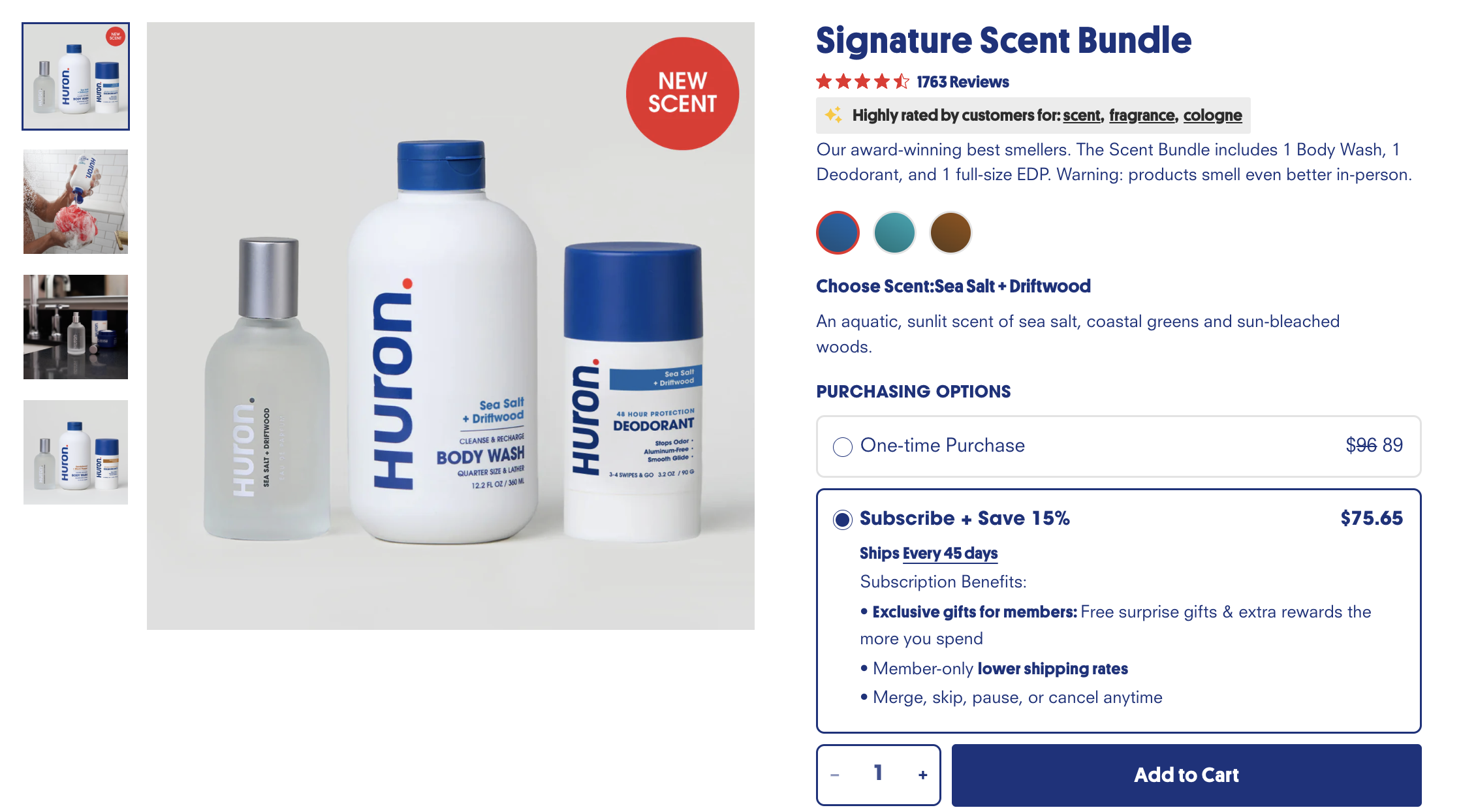 Huron surprise subscription gifts