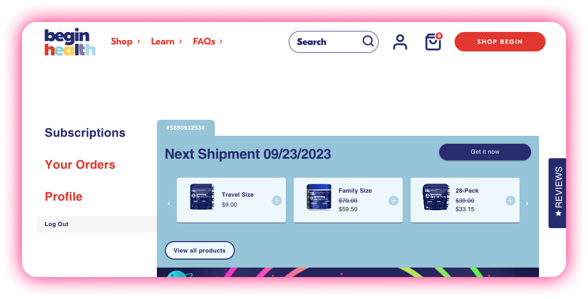 optimize subscription program