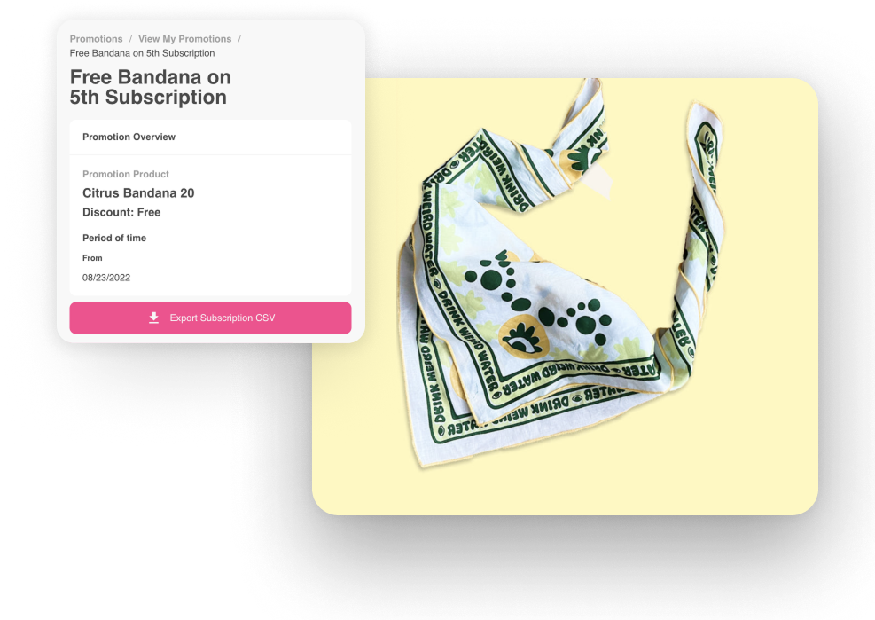 free gift promotion