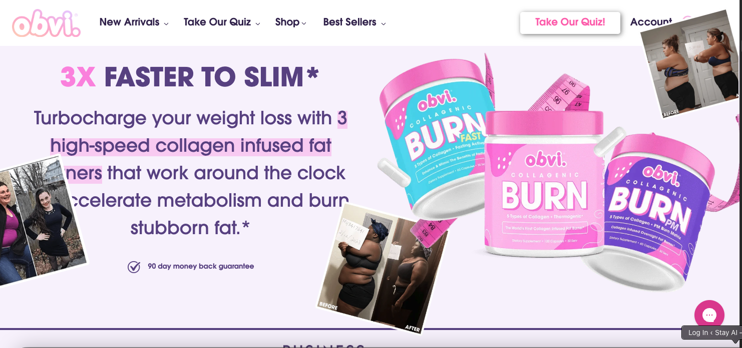 Obvi before and after