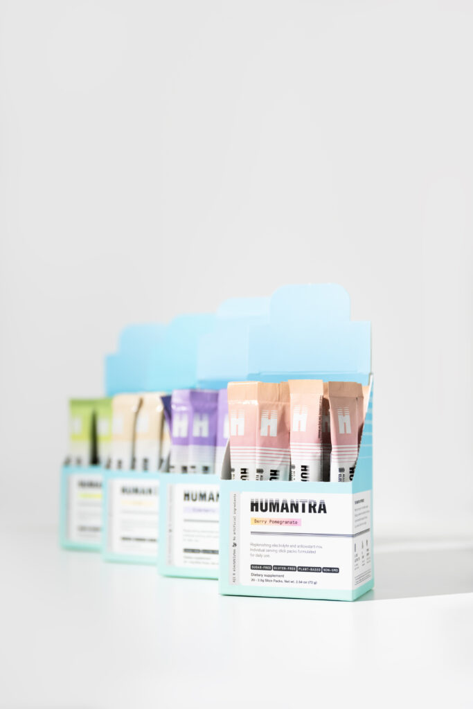 Humantra product view - flavors in box