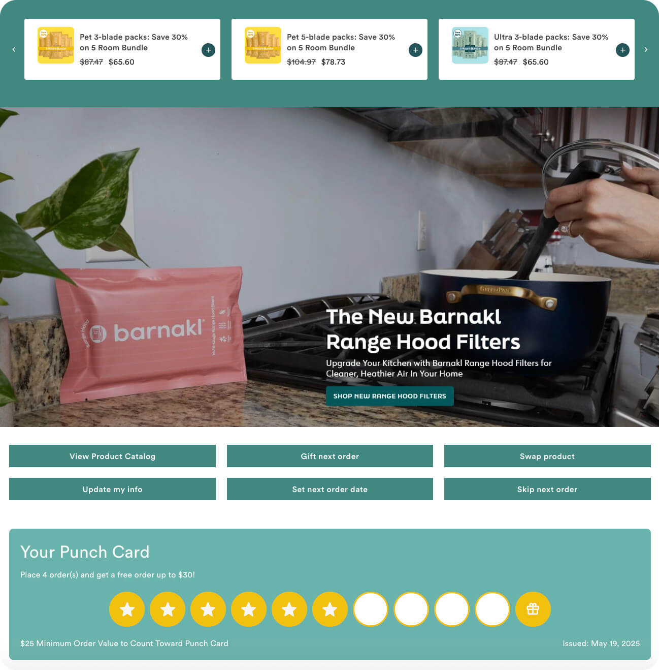 Barnakl Digital Punch Card