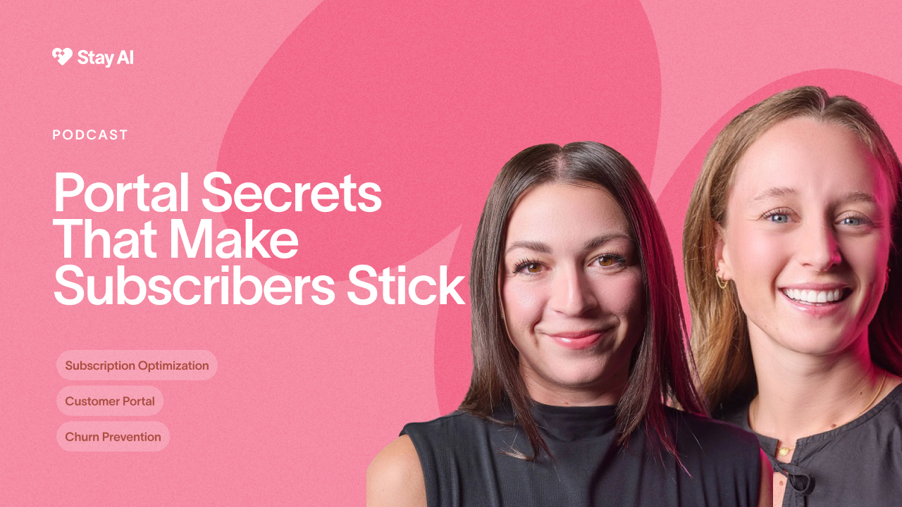 Audrey Giblin chew on this episode about customer portal