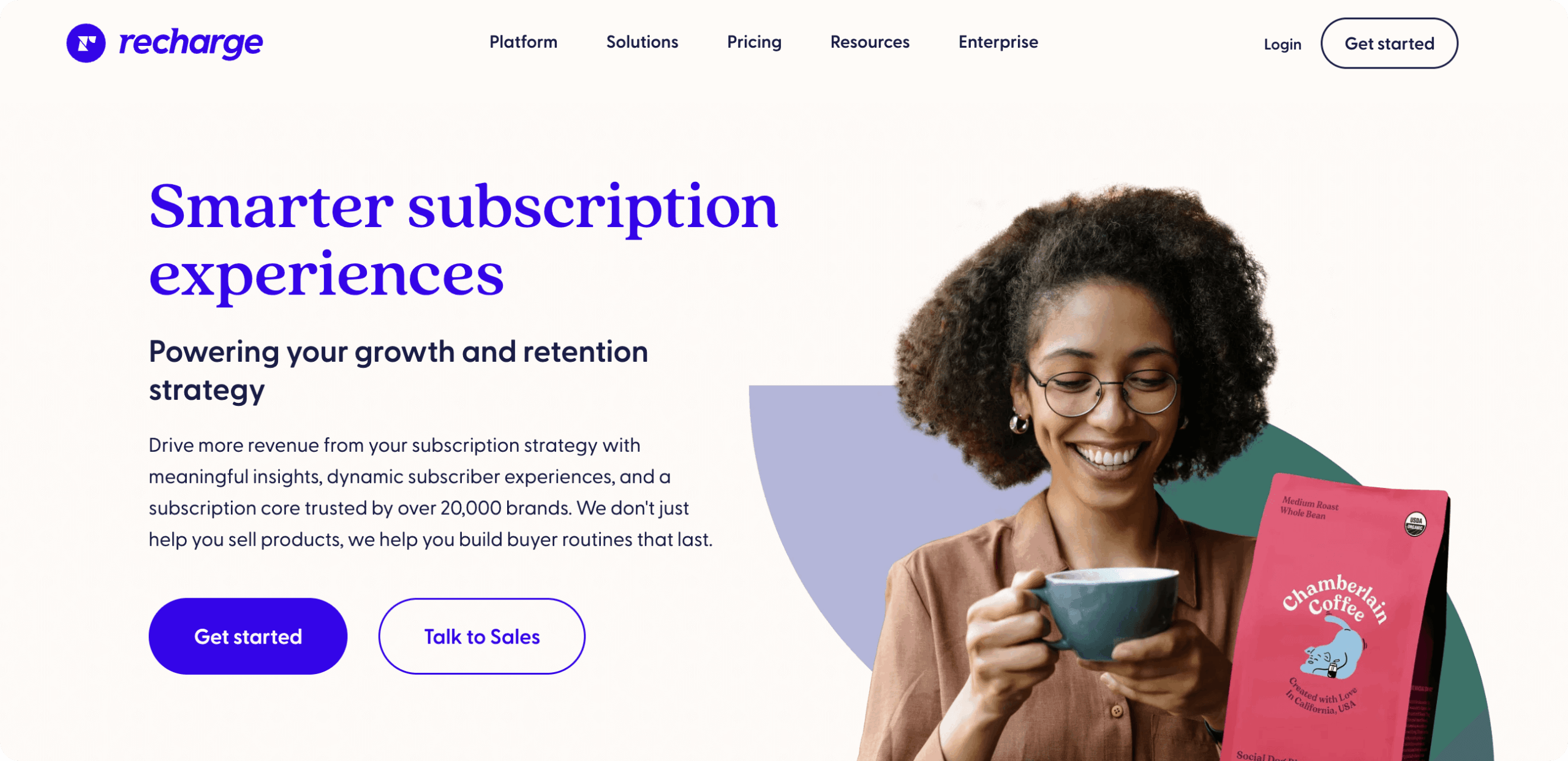 Recharge Shopify app