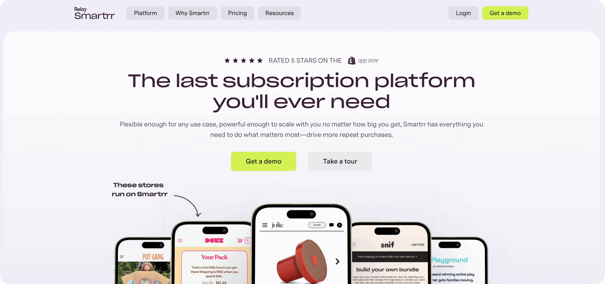 Smartrr Shopify subscription app