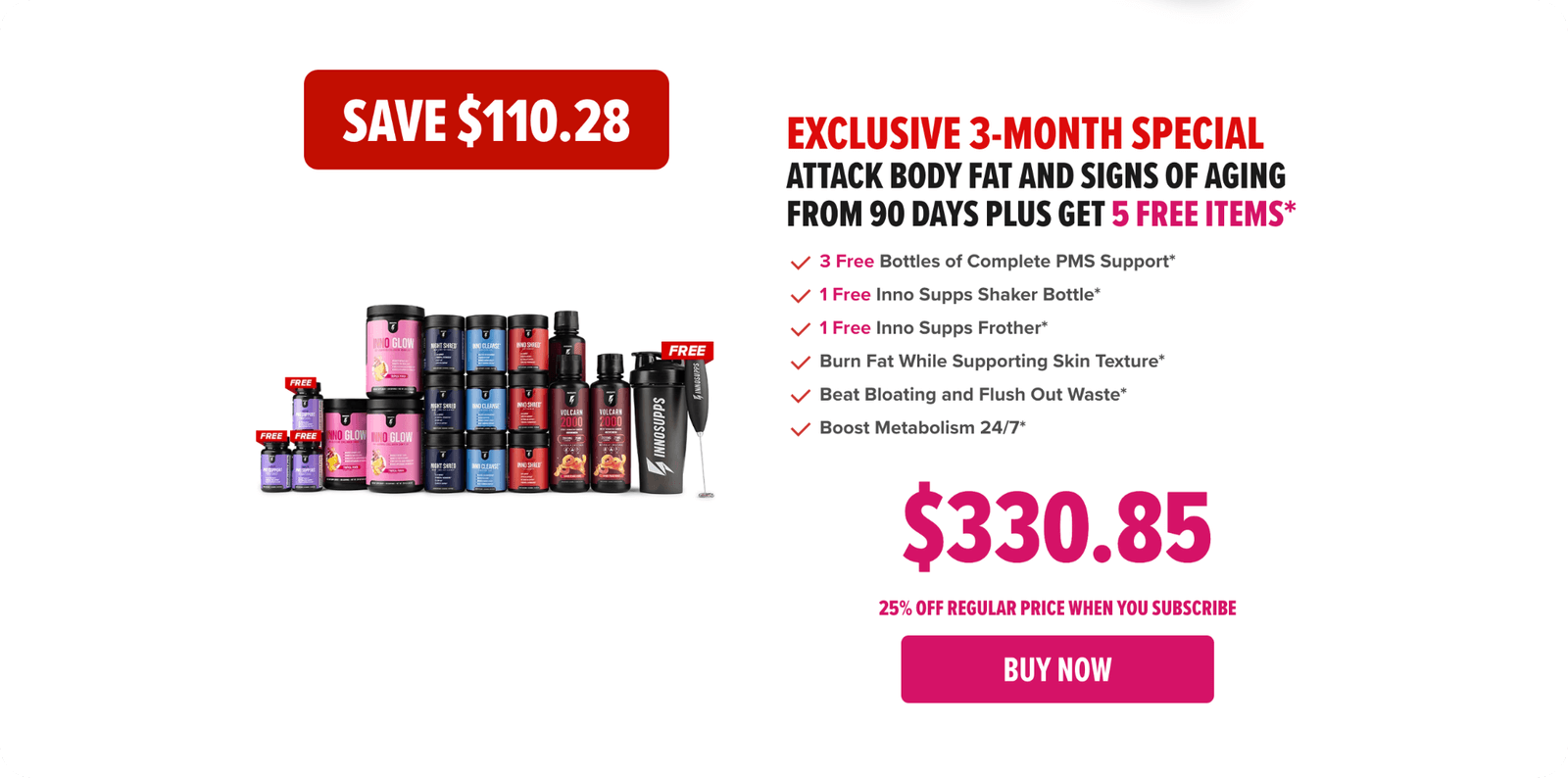 INNOSUPPS subscription bundle