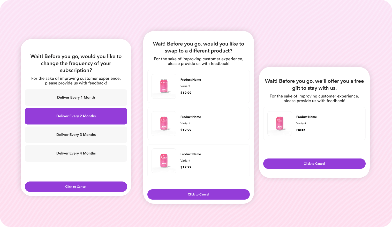 Cancellation Flows segment subscribers to show right offer